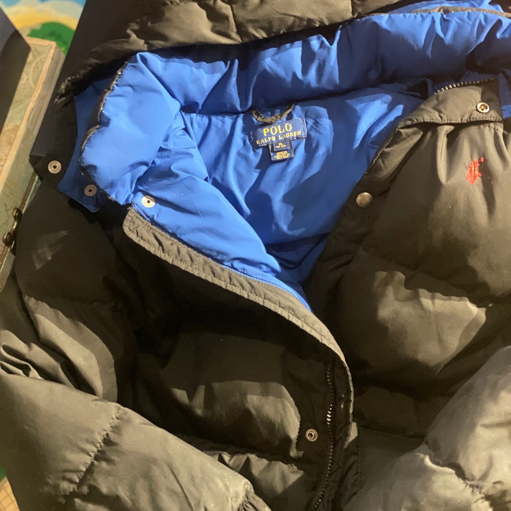 Polo puffy boys winter coat excellent condition